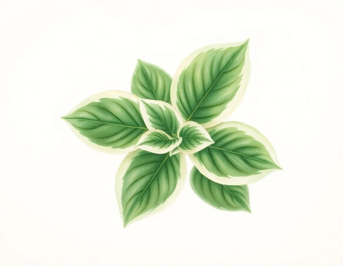 Hosta 'My Old Flame'