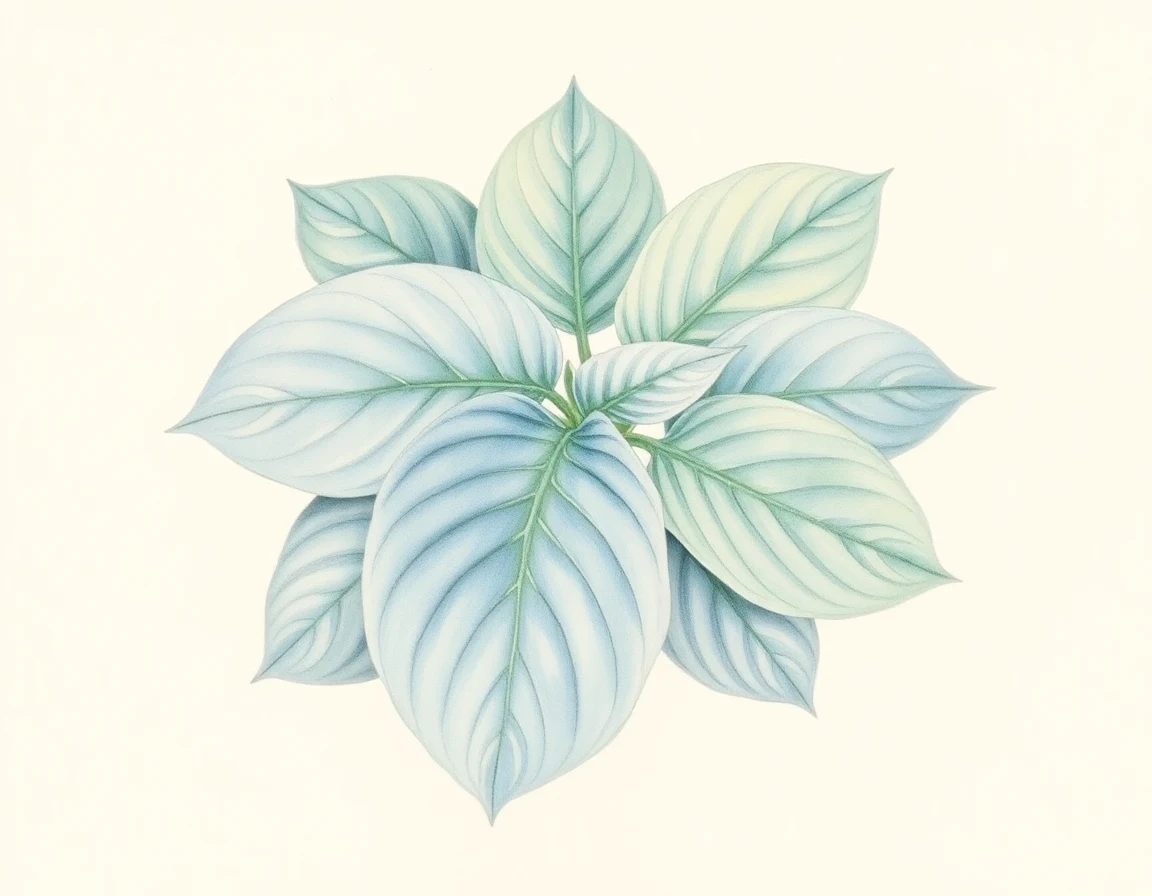 Hosta 'Nathan Hale'