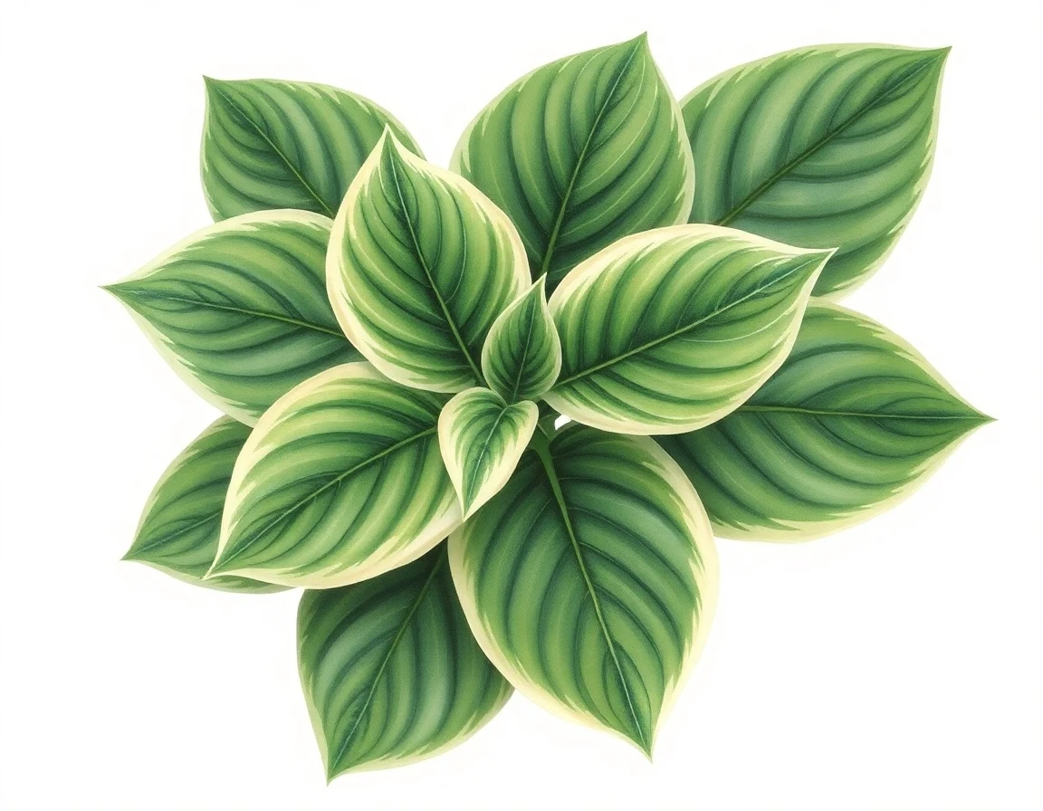 Hosta 'Nathan Nirvana'