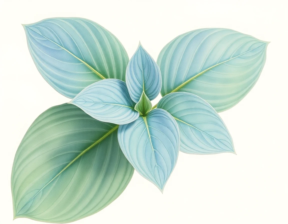Hosta 'Neon Glory'