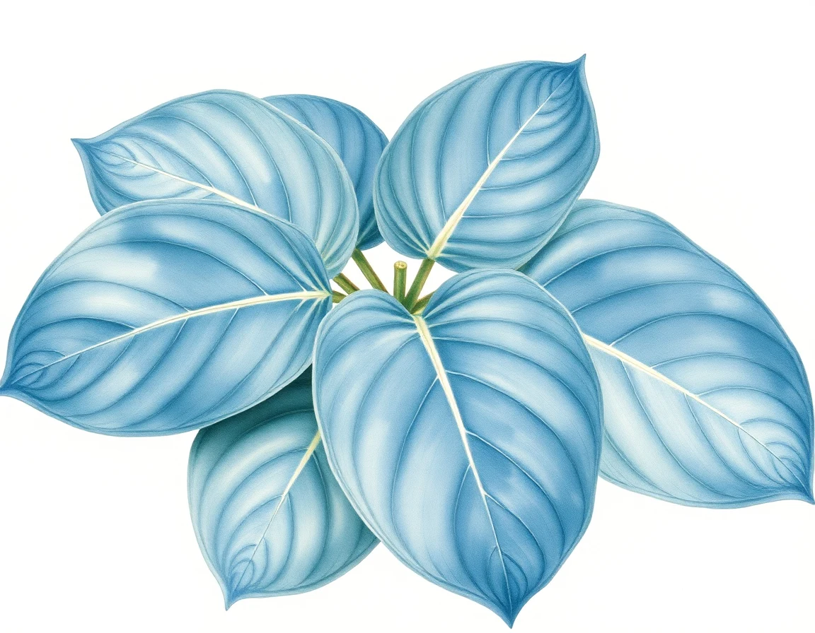 Hosta 'Niagara Falls'