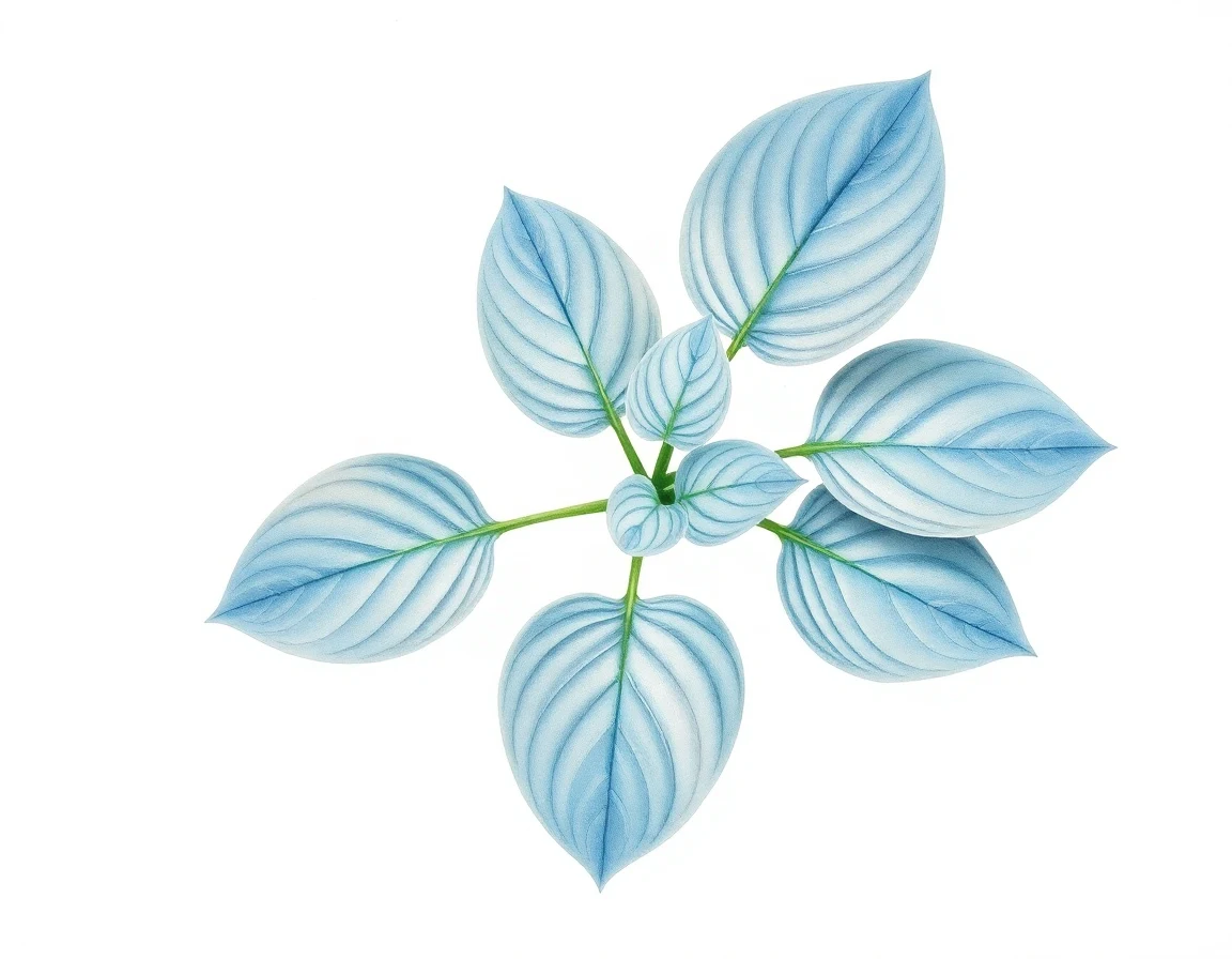 Hosta 'Niki Mouse'
