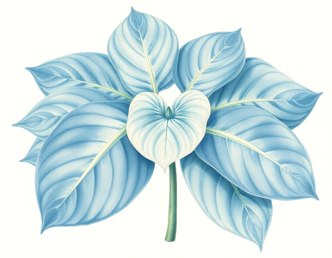 Hosta 'Nutty Professor'