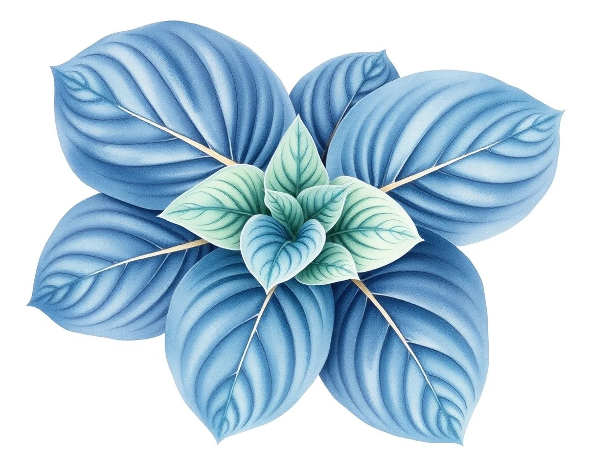 Hosta 'Ohh! Blue Bounty'