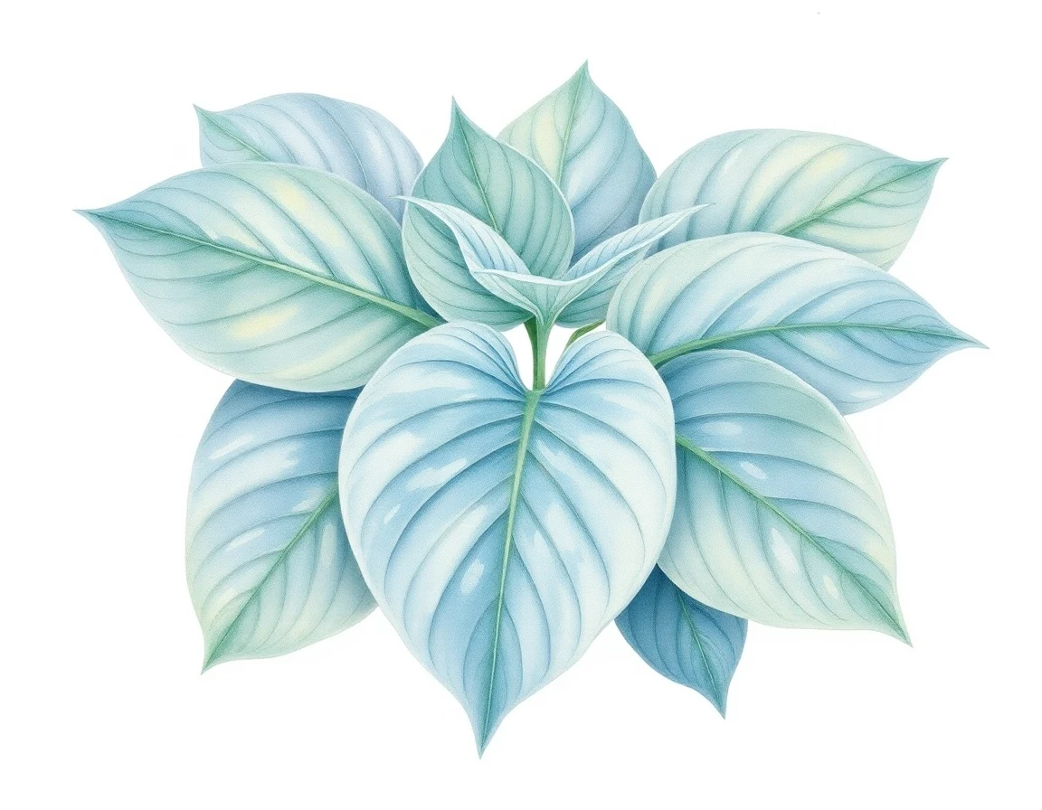 Hosta 'On Golden Pond'