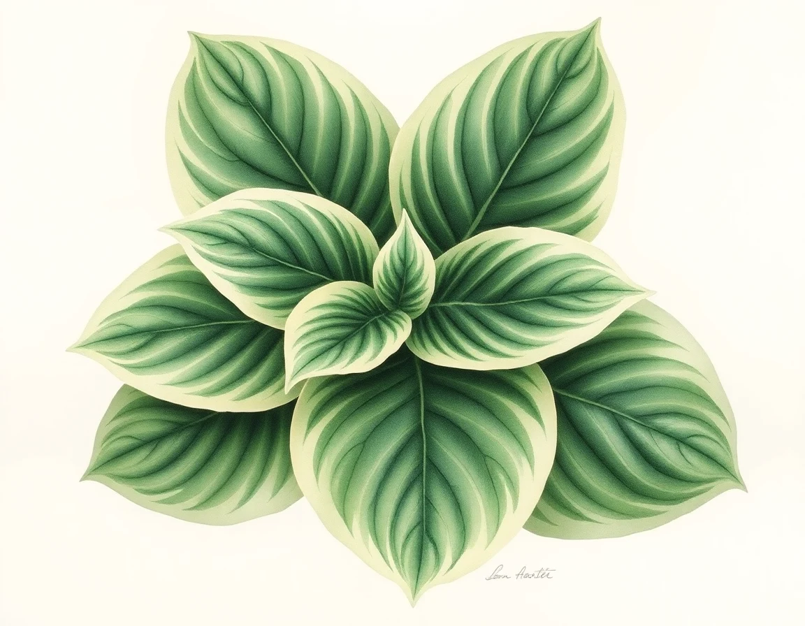 Hosta 'Orion's Belt'