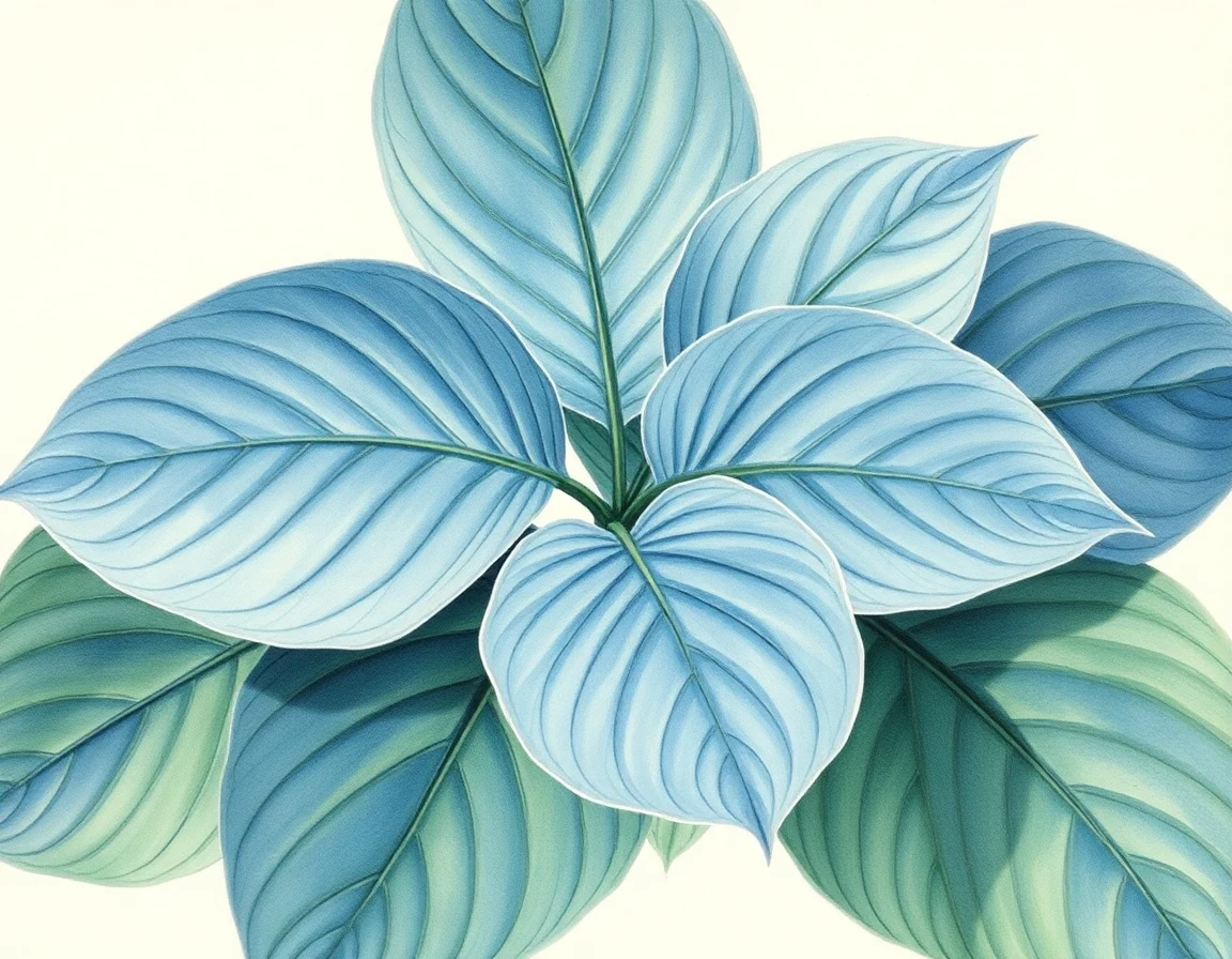 Hosta 'Out of the Blue'
