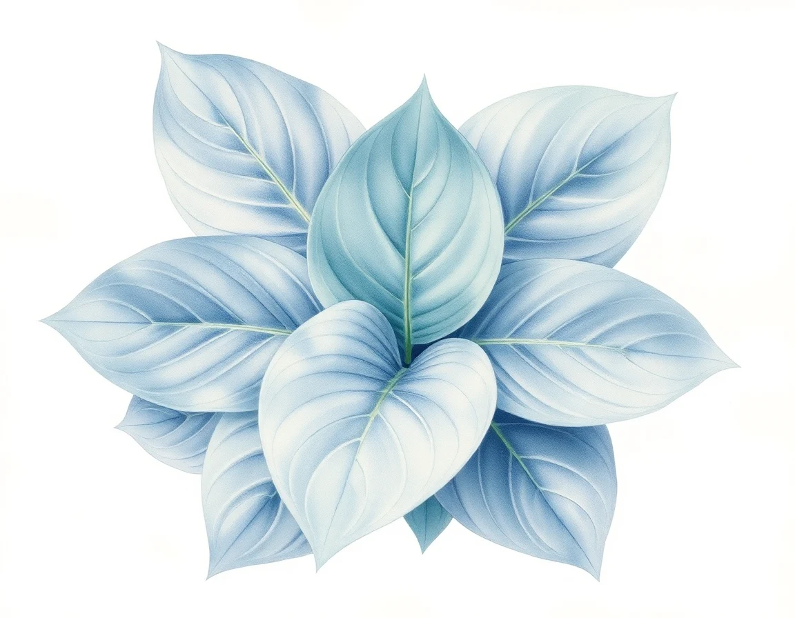 Hosta 'PAL's First Blue'