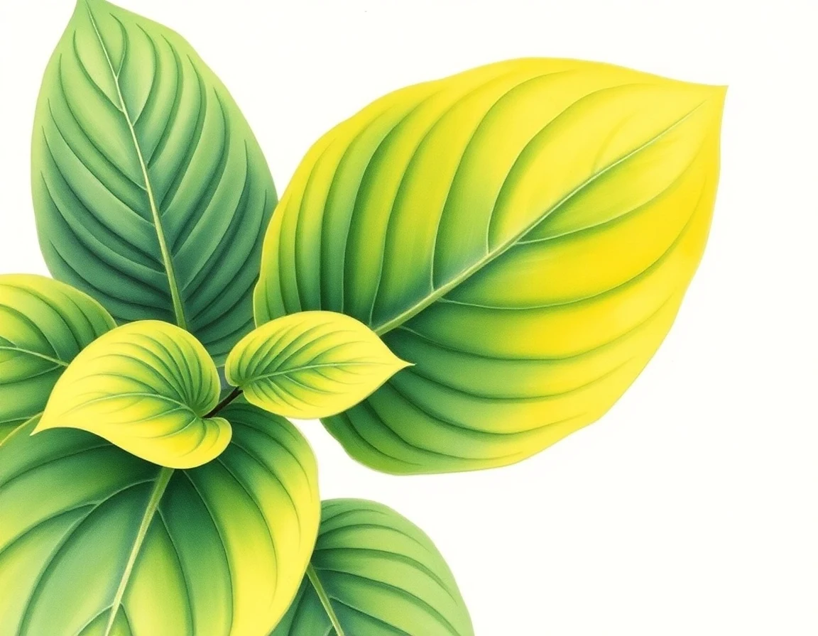 Watercolor illustration of Hosta 'Passionate Pink'