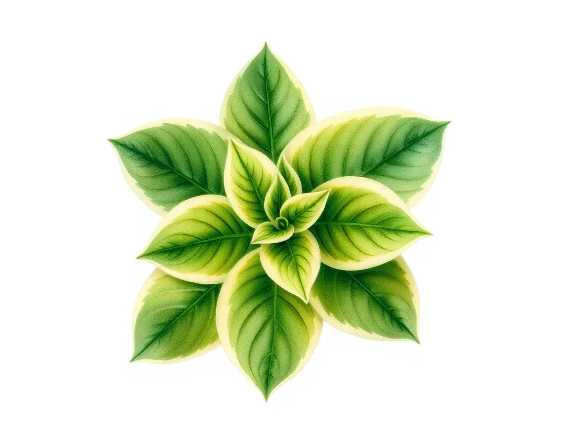 Hosta 'Patriot's Fire'