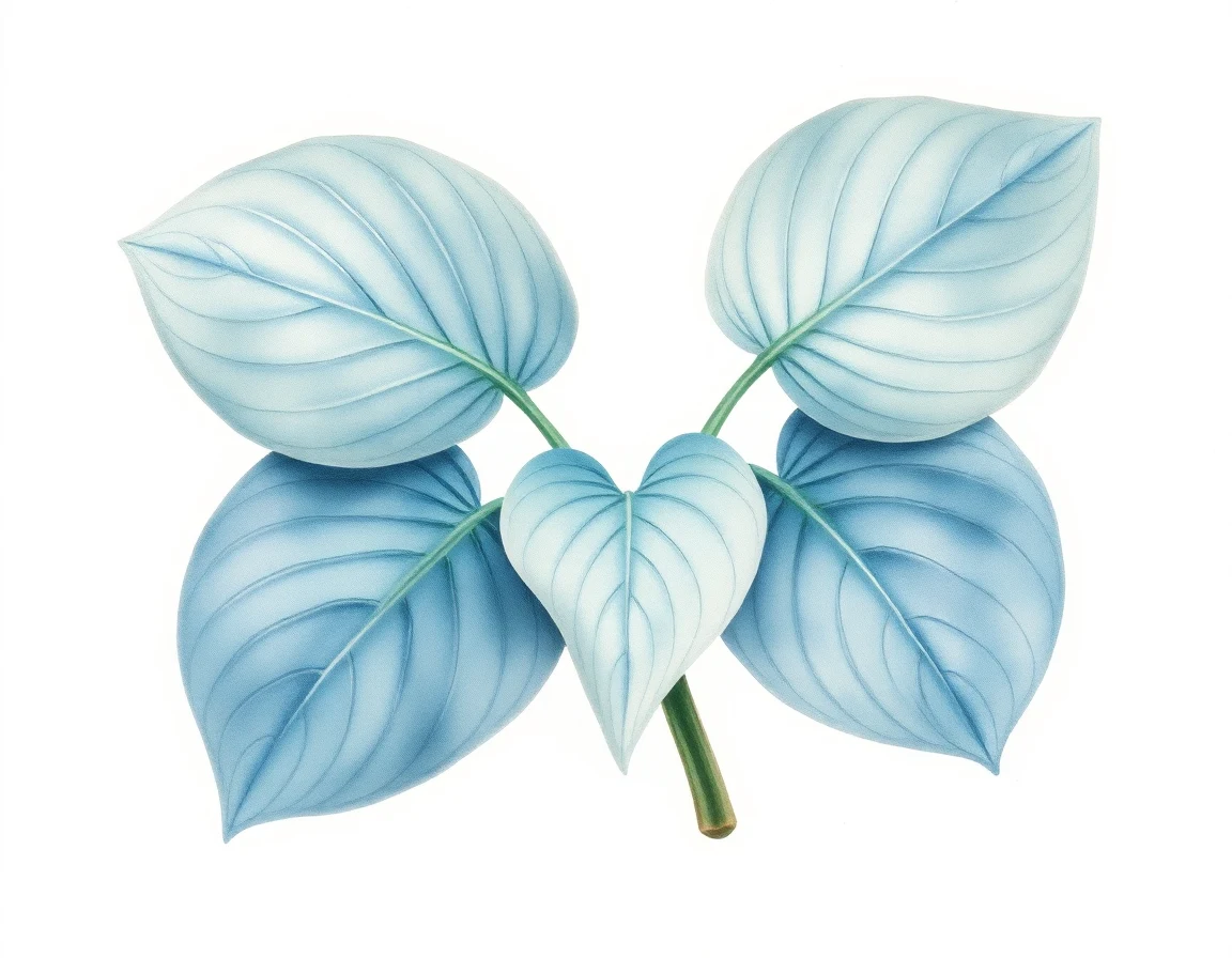 Hosta 'Peacock'