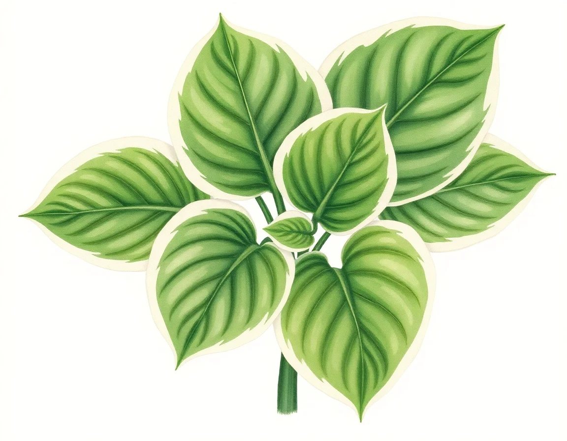 Hosta 'Photo Finish'
