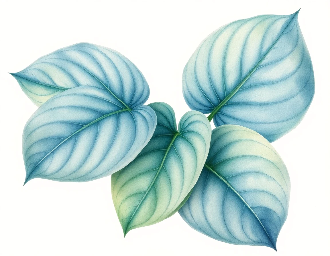 Hosta 'Planetary Streaker'