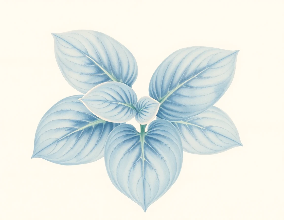 Hosta 'Prawdzik Sunfish'