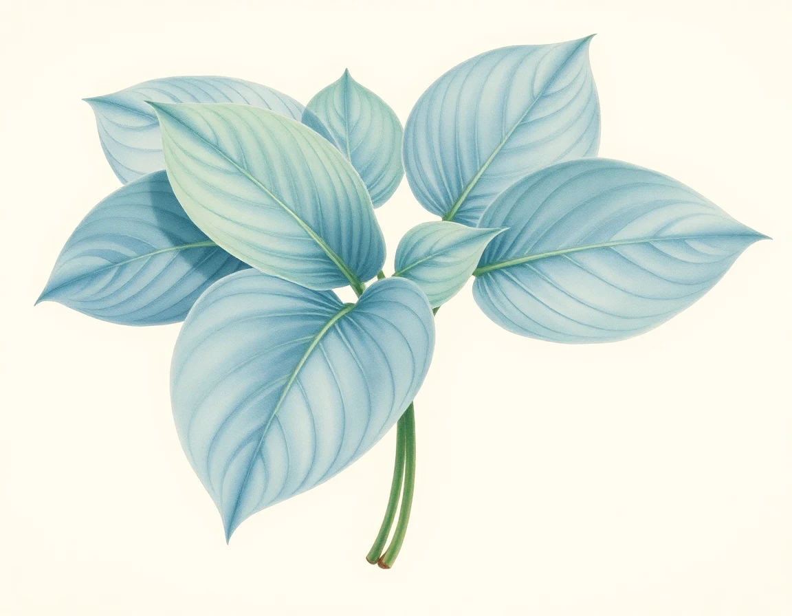 Hosta 'Prince of Darkness'