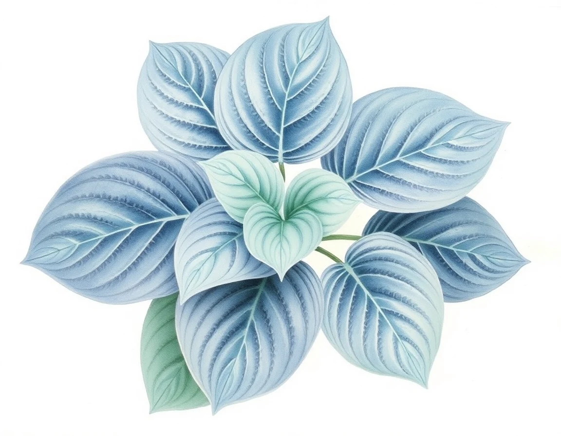 Hosta 'Purple Heron'