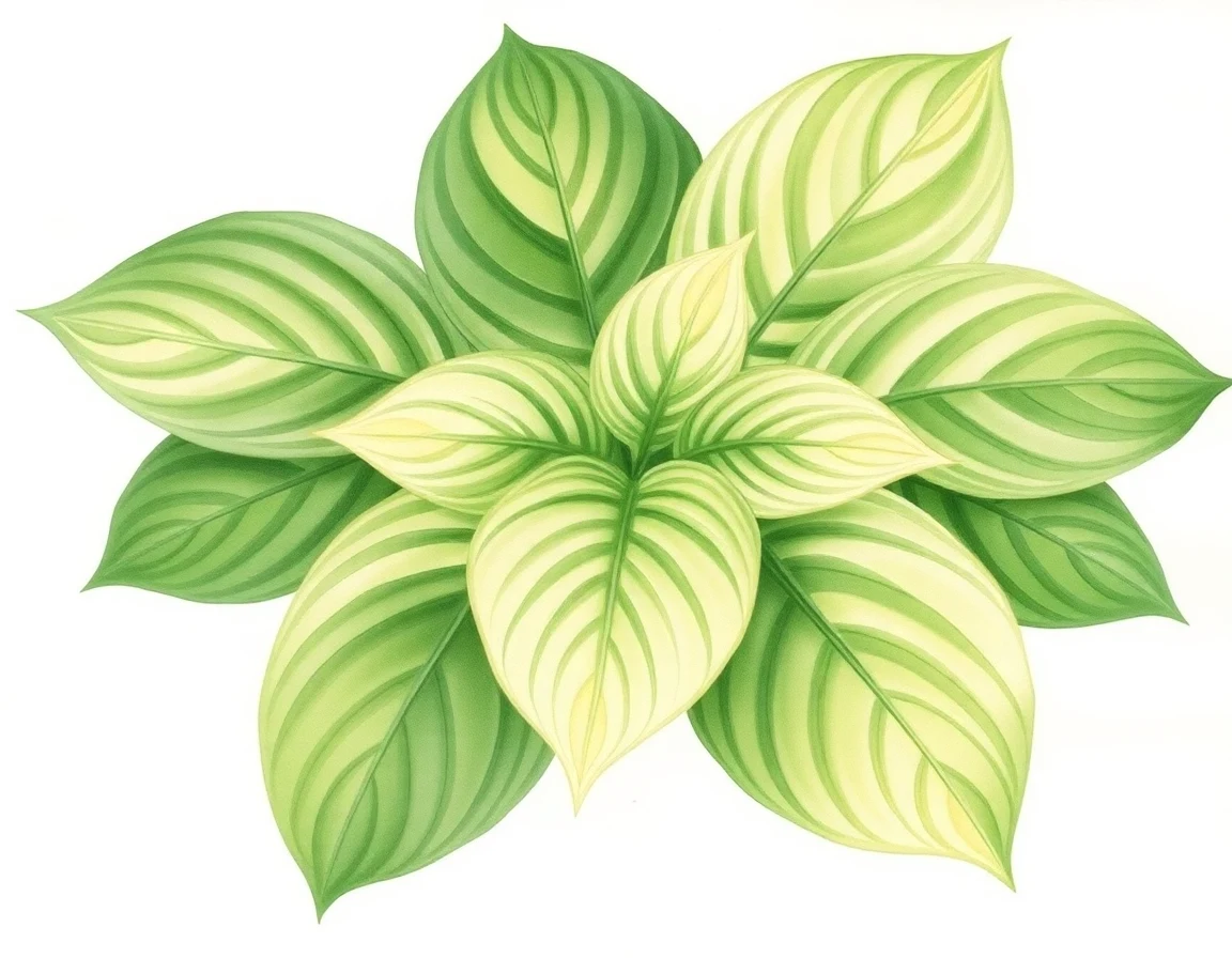 Hosta 'Qualifying Queen'