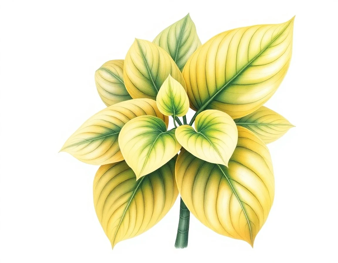 Hosta 'Rainbow Falls'