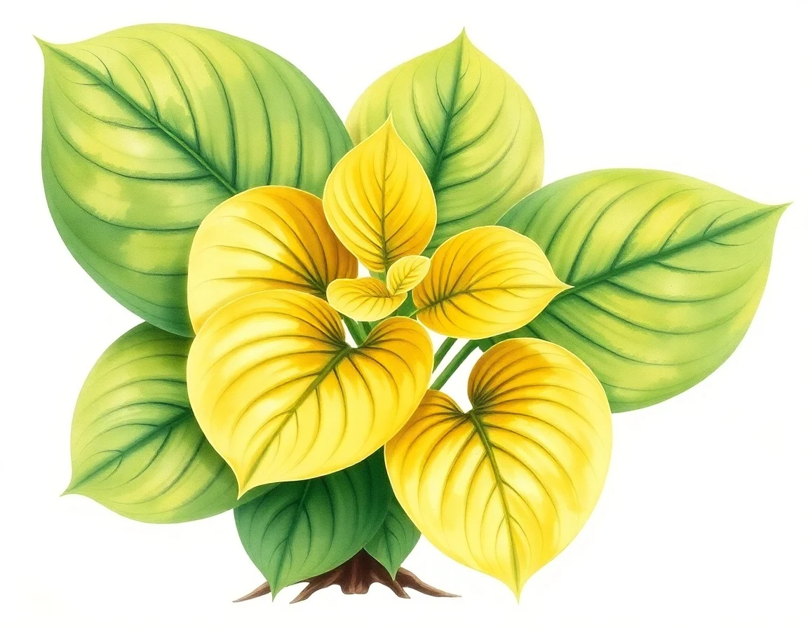 Hosta 'Rays of Sunshine'