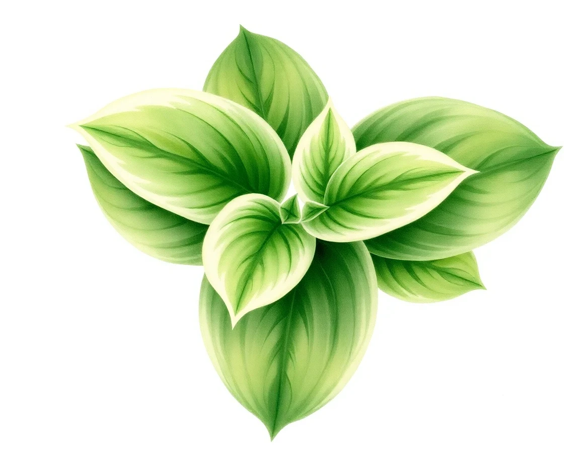 Hosta 'Reefed Sails'