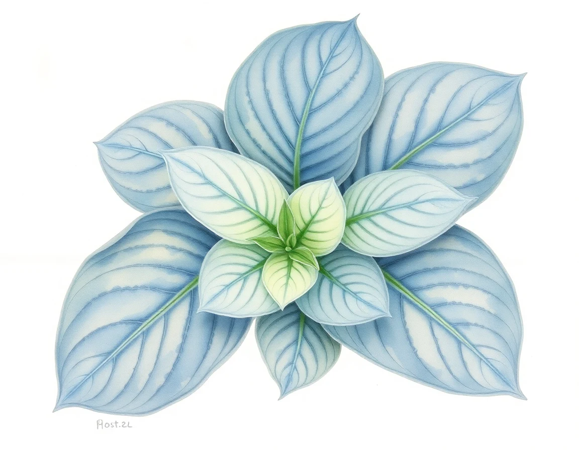 Hosta 'Regal Glory'