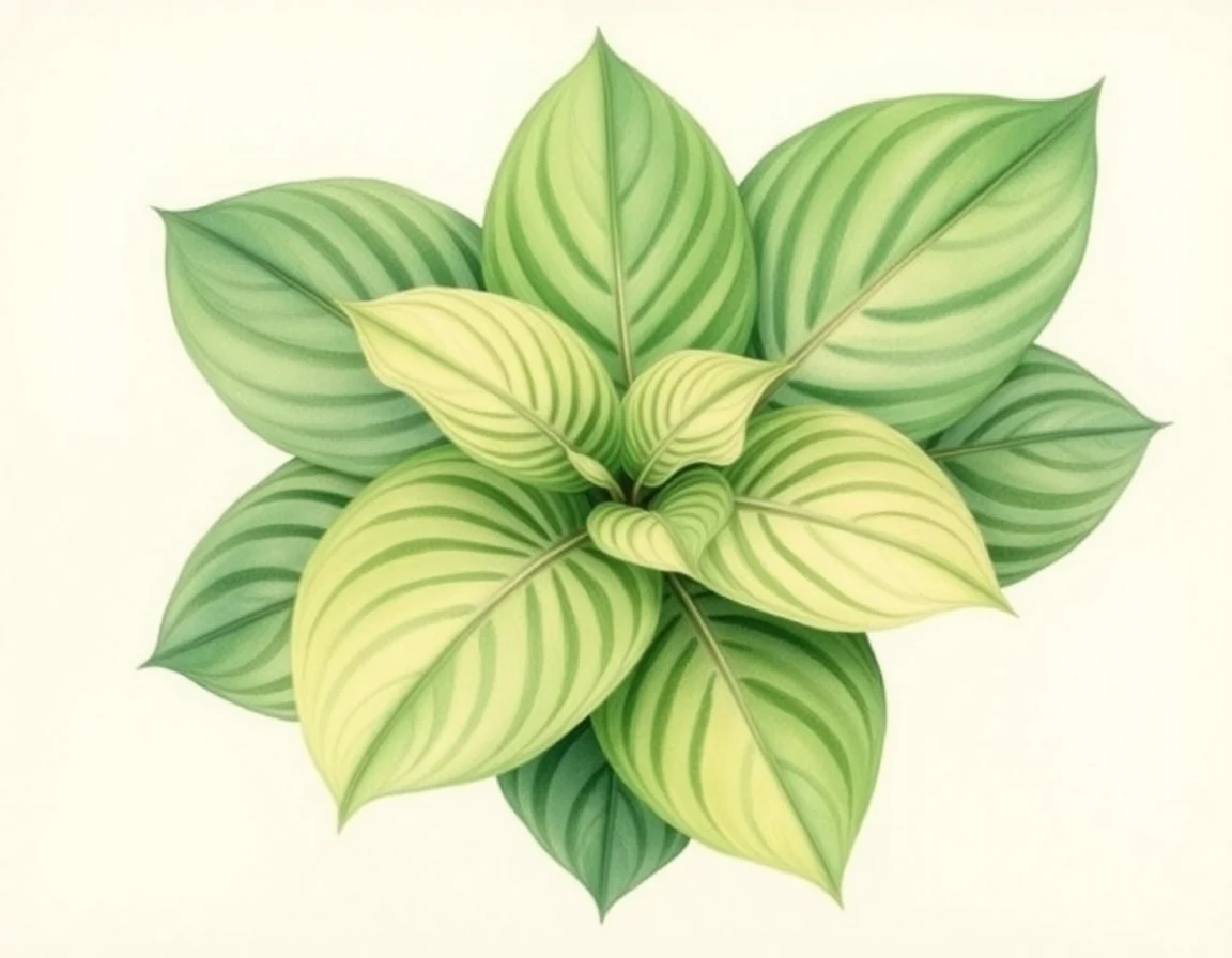 Hosta 'Resurrection Galaxy'