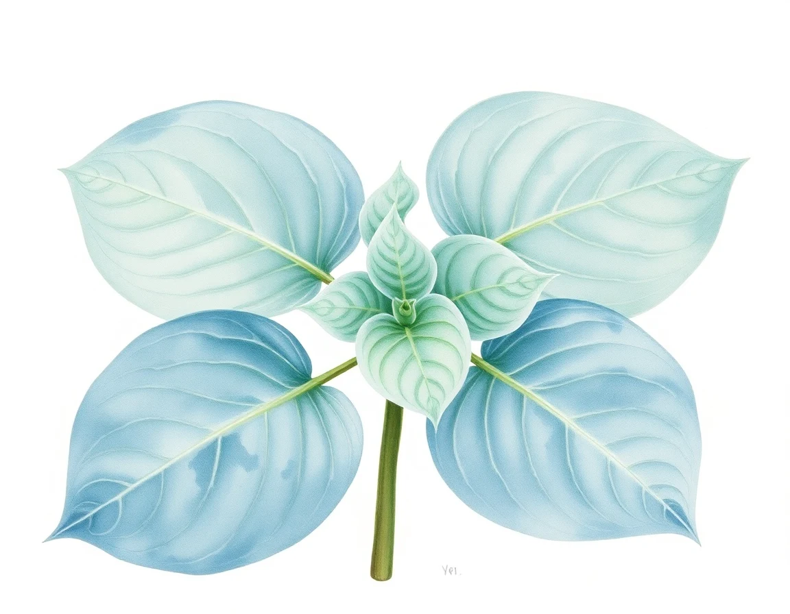 Hosta 'Rhythm and Blues'