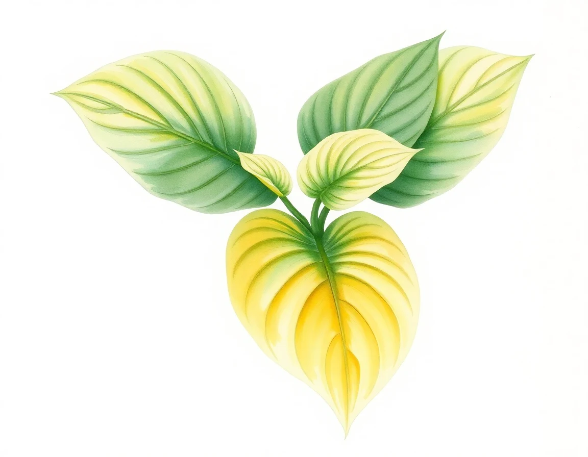 Hosta 'Rising Sun'