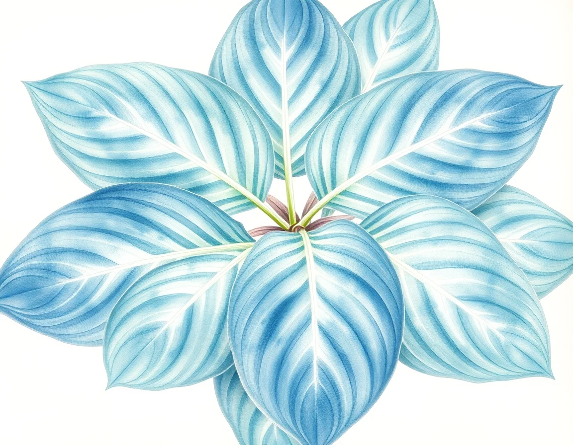 Hosta 'Rock and Roll'