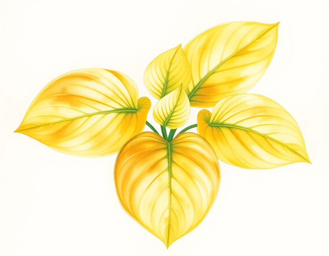 Hosta 'Rosedale Golden Washboard'
