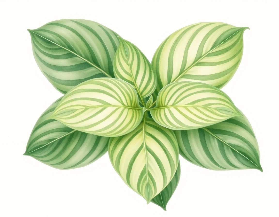Hosta 'Rosedale Marbled Swirl'
