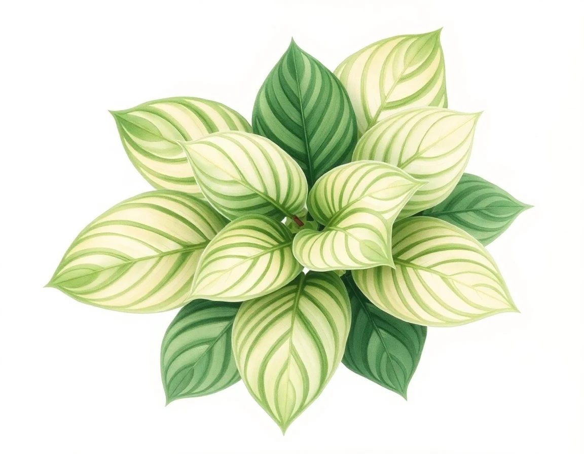 Hosta 'Rosedale Stitched in Silk'