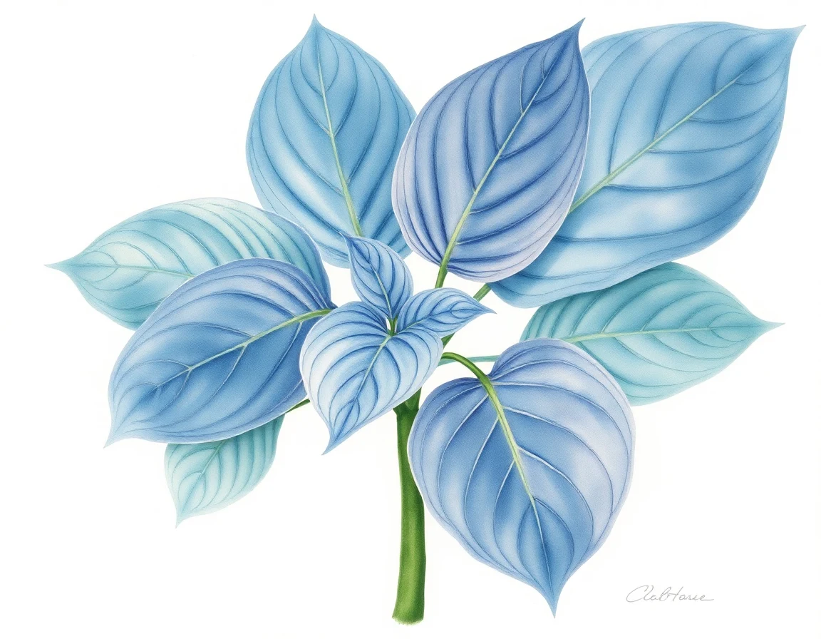 Hosta 'Rosedale Tractor Seat'