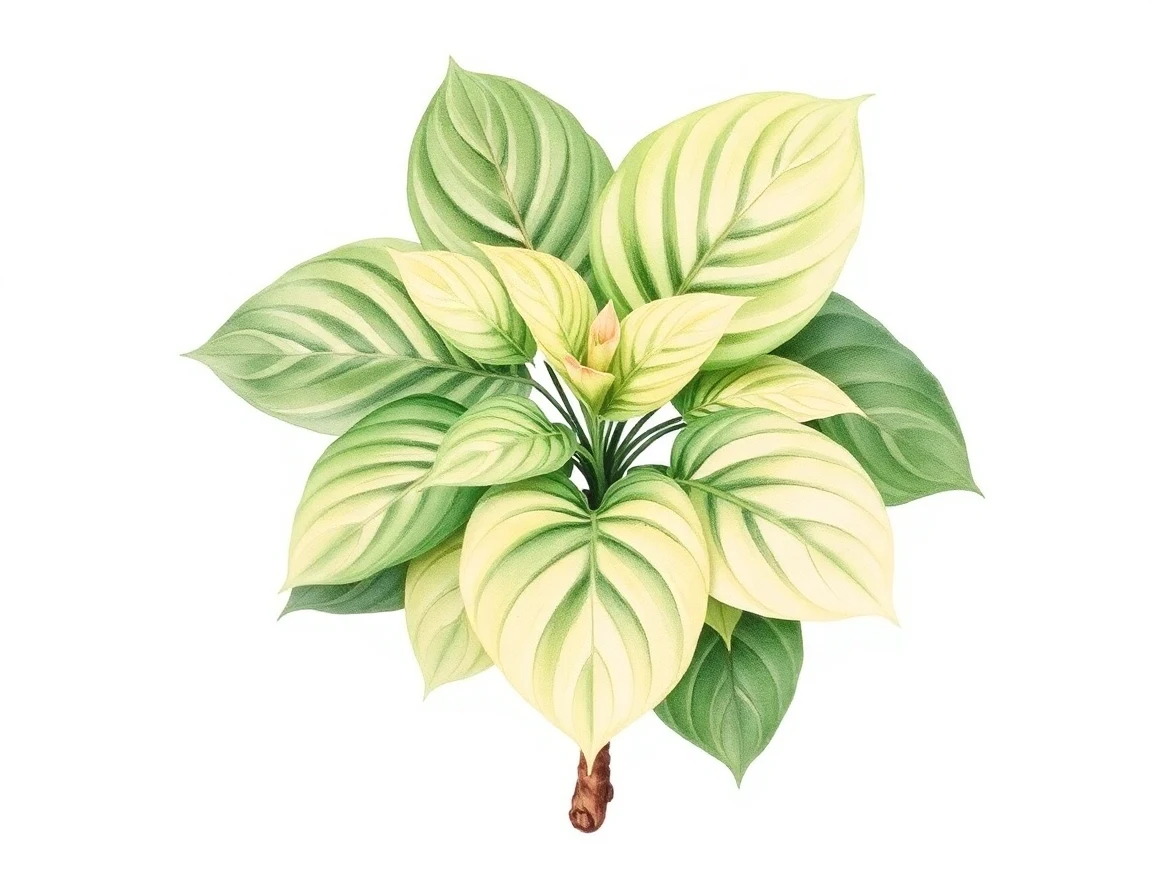 Hosta 'Ruffled Petticoats'